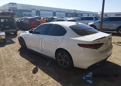 2018 Alfa Romeo Giulia Awd from USA, damaged, VIN ZARFAEDN3J7573502